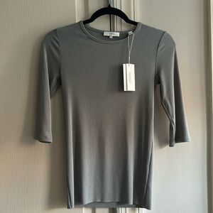 Vince 3/4 sleeve stretch tee